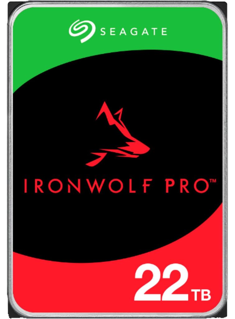 Seagate IronWolf Pro NAS 22 TB CMR, Festplatte, (SATA 6 Gb/s, 3,5")
