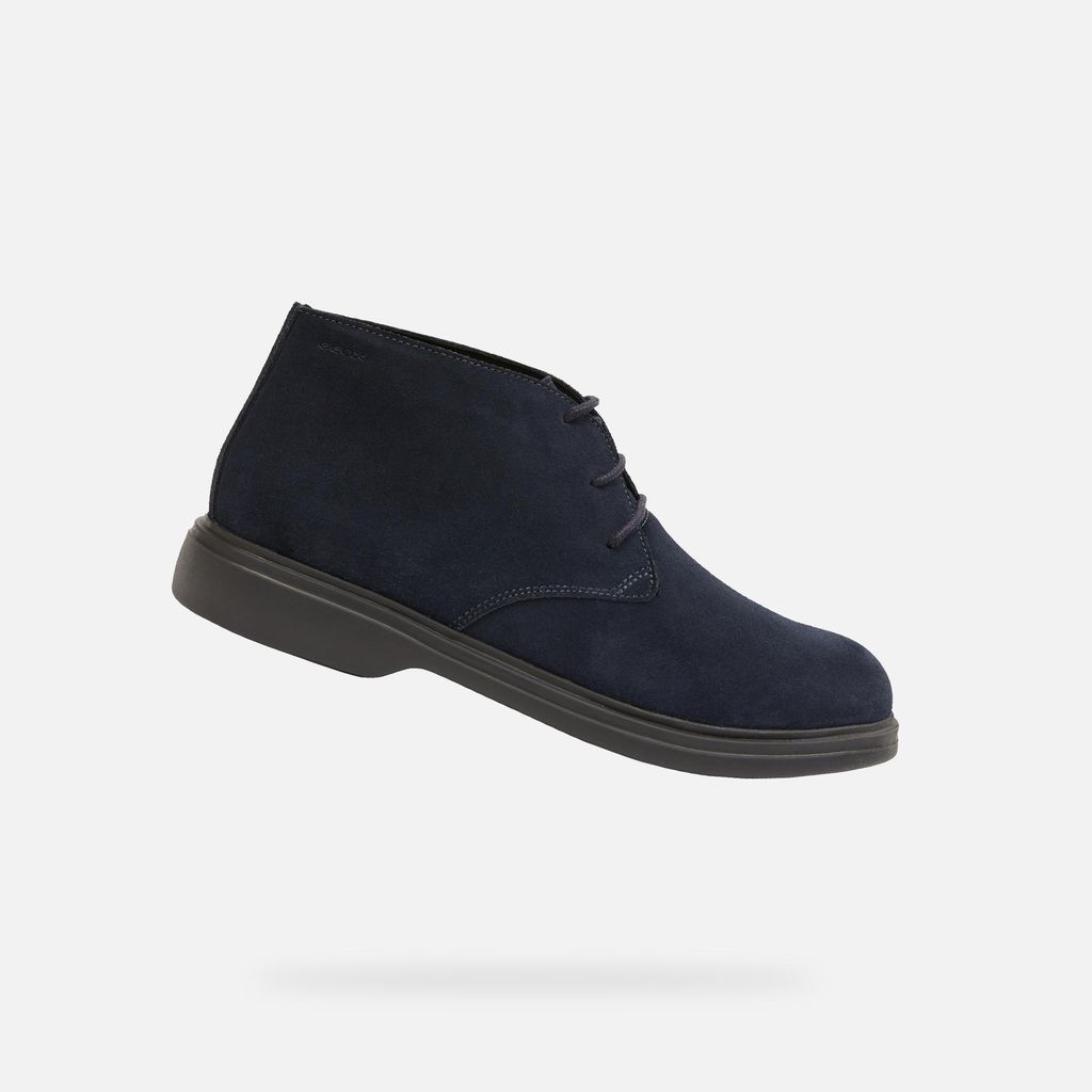 Bottines Geox bleu foncé pour homme, modèle Ottavio, taille Image du produit 