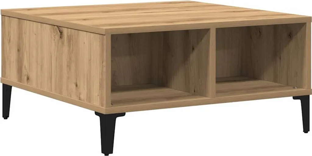 Tavolino Salotto Rovere Artisan 60x60 | Prezzo Imbattibile e Design