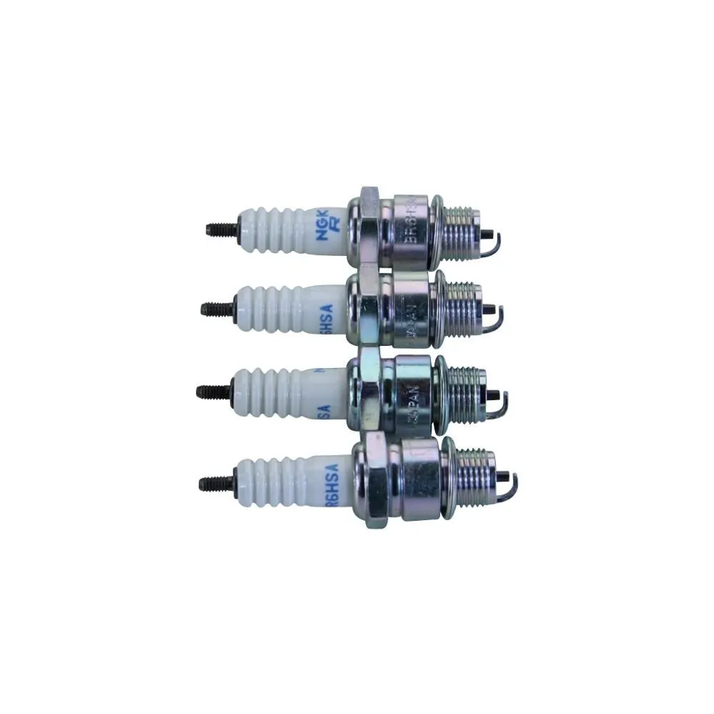 Candela Accensione NGK BR6HSA 4296 - Kit 4 Pezzi per Motori Termici