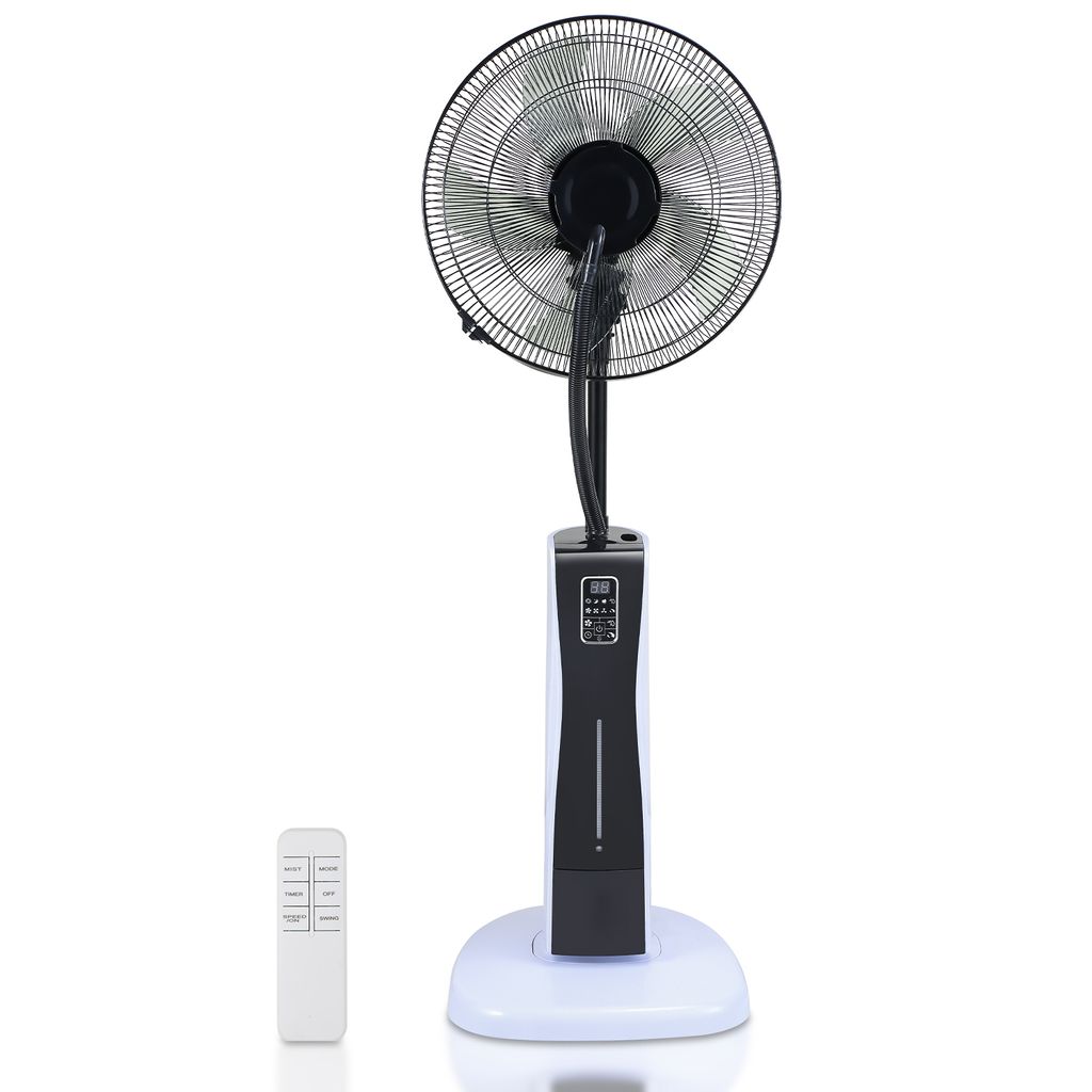 Peviasot Standventilator 75W Ventilator 3 Geschwindigkeitsstufen Bodenventilator 7.5h Timer Windmaschine
