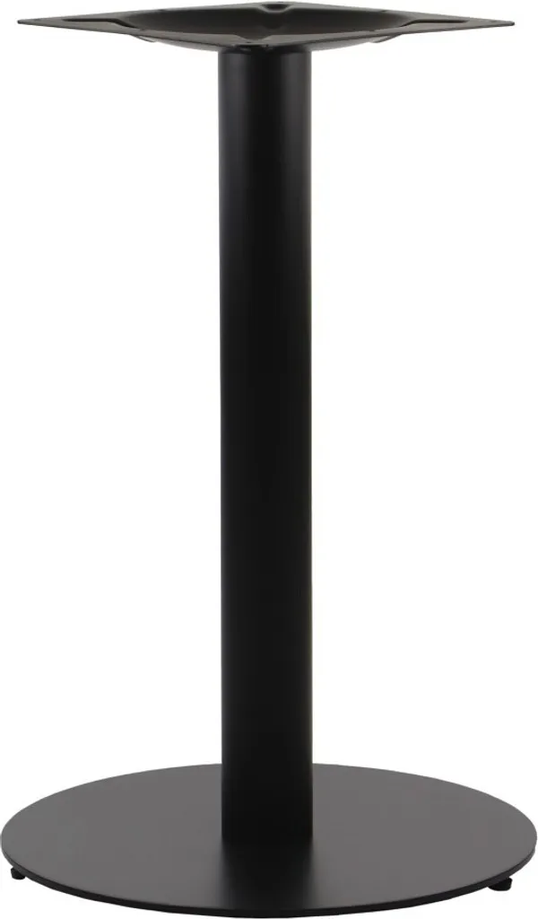 Base Tavolo Metallo Nero SH-5001-5 | H73 Ø45 cm per Ristorante e Ufficio
