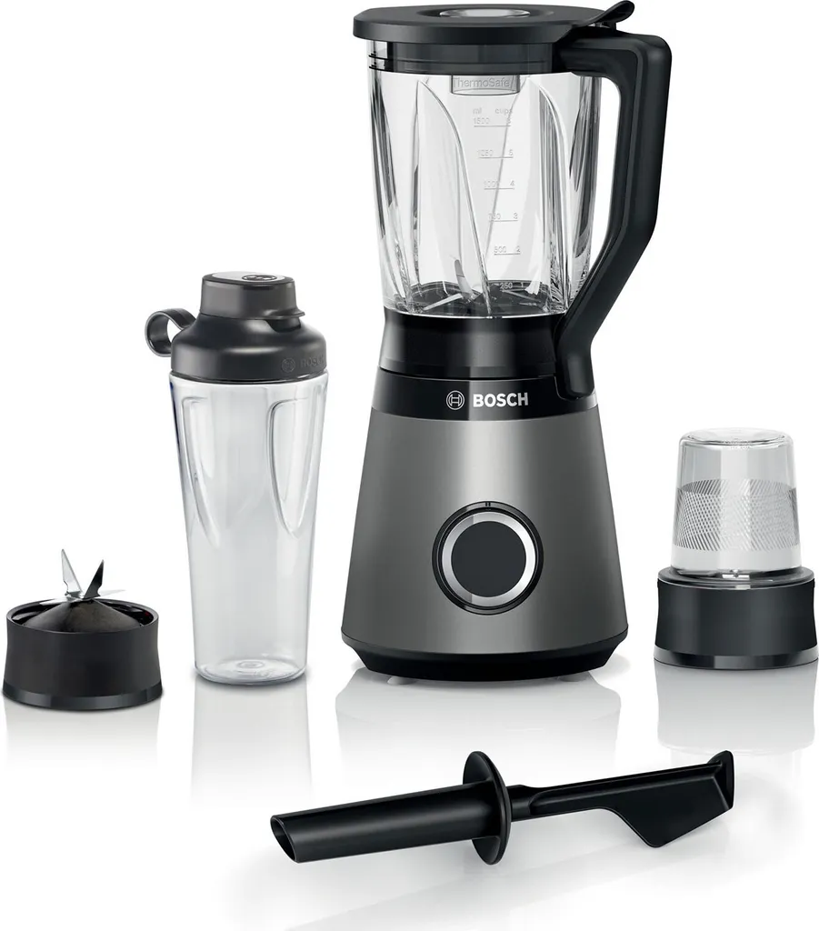 Bosch Série 4 MMB6177S Blender Argent - Mixeur haute performance 1200W
