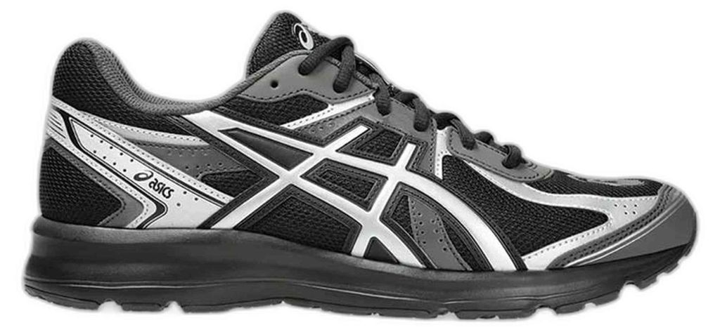 Asics Jog 100S - black/pure silver, Größe:5.5