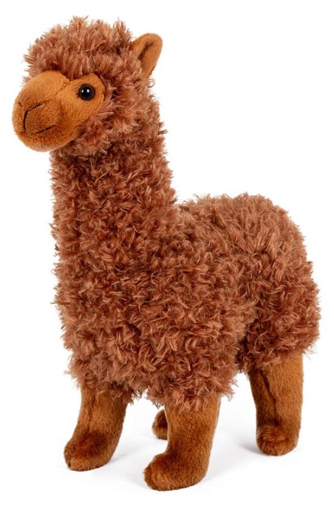 Alpaka-Plüschtier, 30 cm, braun, ab 0 Monaten Produktbild 