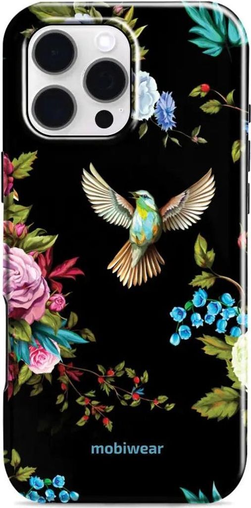 Handyhülle für iPhone 16 Pro Max, Mobiwear Elite Pro, Nachtkolibri