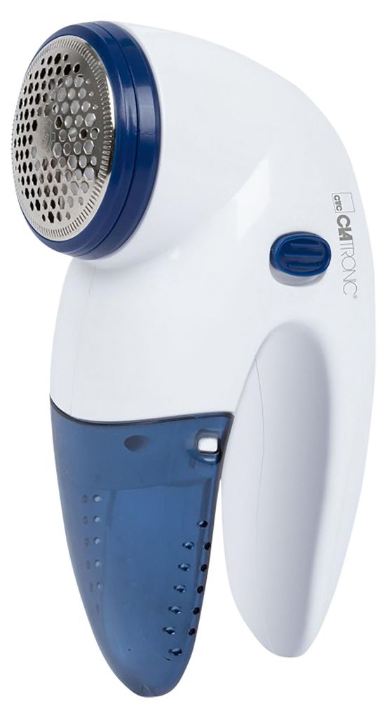 Clatronic Textil Cleaner TC 3759 weiß/blau, Fusselrasierer, Pilling, Knötchen