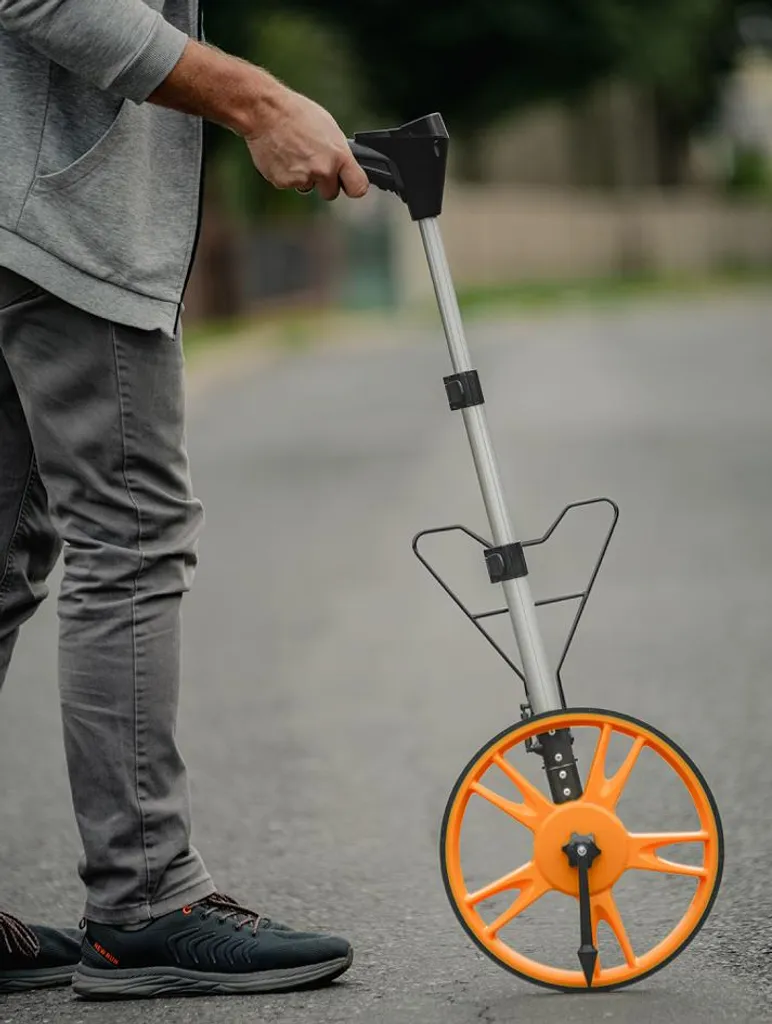 Bradas DIY-MW10-D/CB Roue de Mesure avec Compteur Numérique et Boîtier