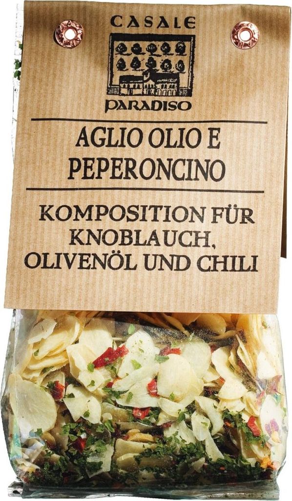Casale Paradiso Gewürzzubereitung Aglio, olio e peperoncino Produktbild 