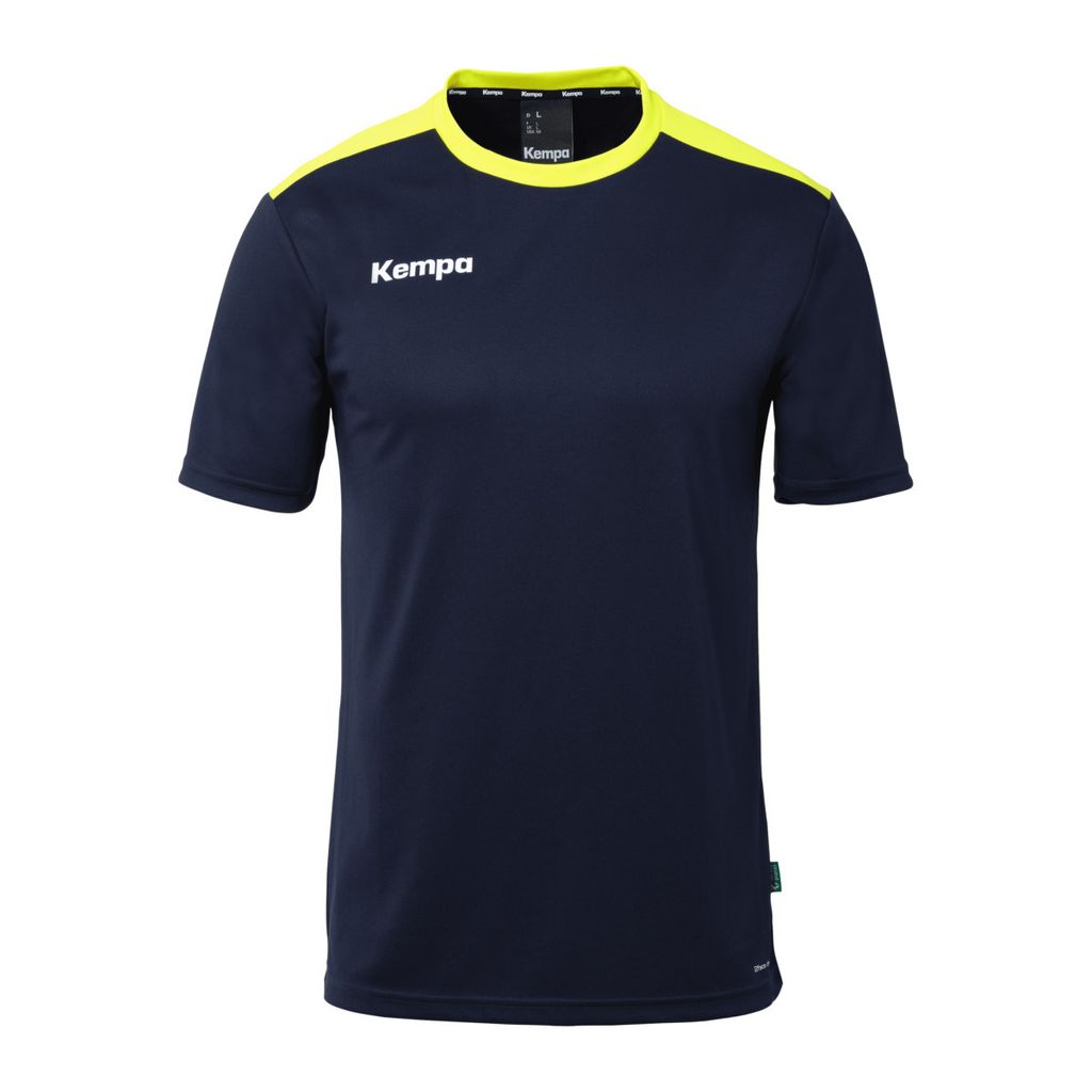 Kempa Emotion 27 Shirt - marine/fluo gelb, Größe:116