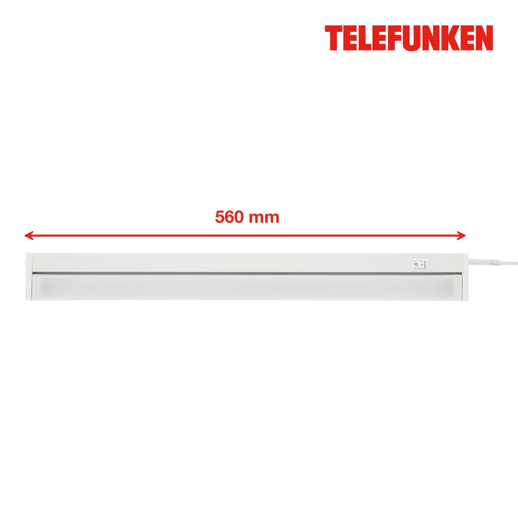 Éclairage LED Plan de Travail 55 cm 1000lm pour Cuisine et Plan de Travail