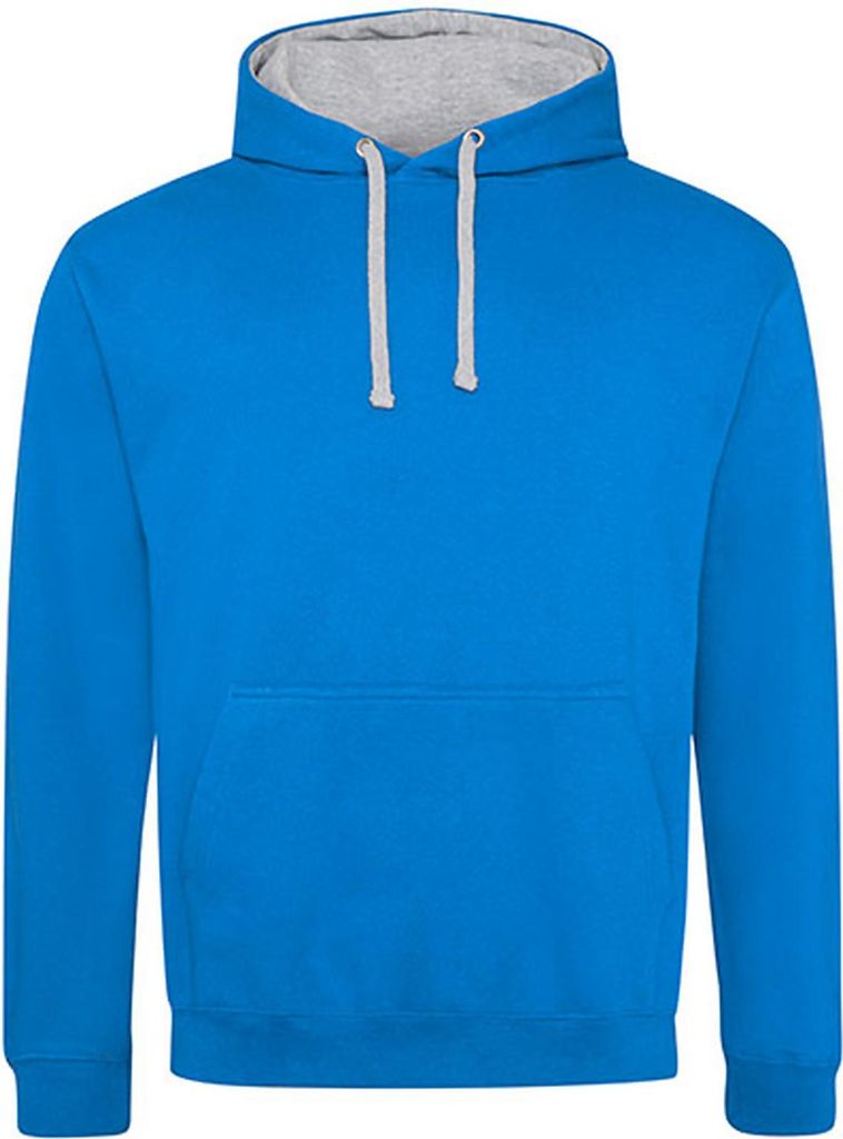 Just Hoods JH003 | Felpa con cappuccio Varsity da uomo - Immagine del prodotto 