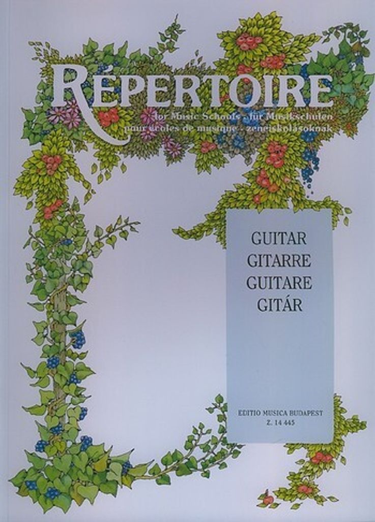 Repertoire für Musikschulen für Gitarre