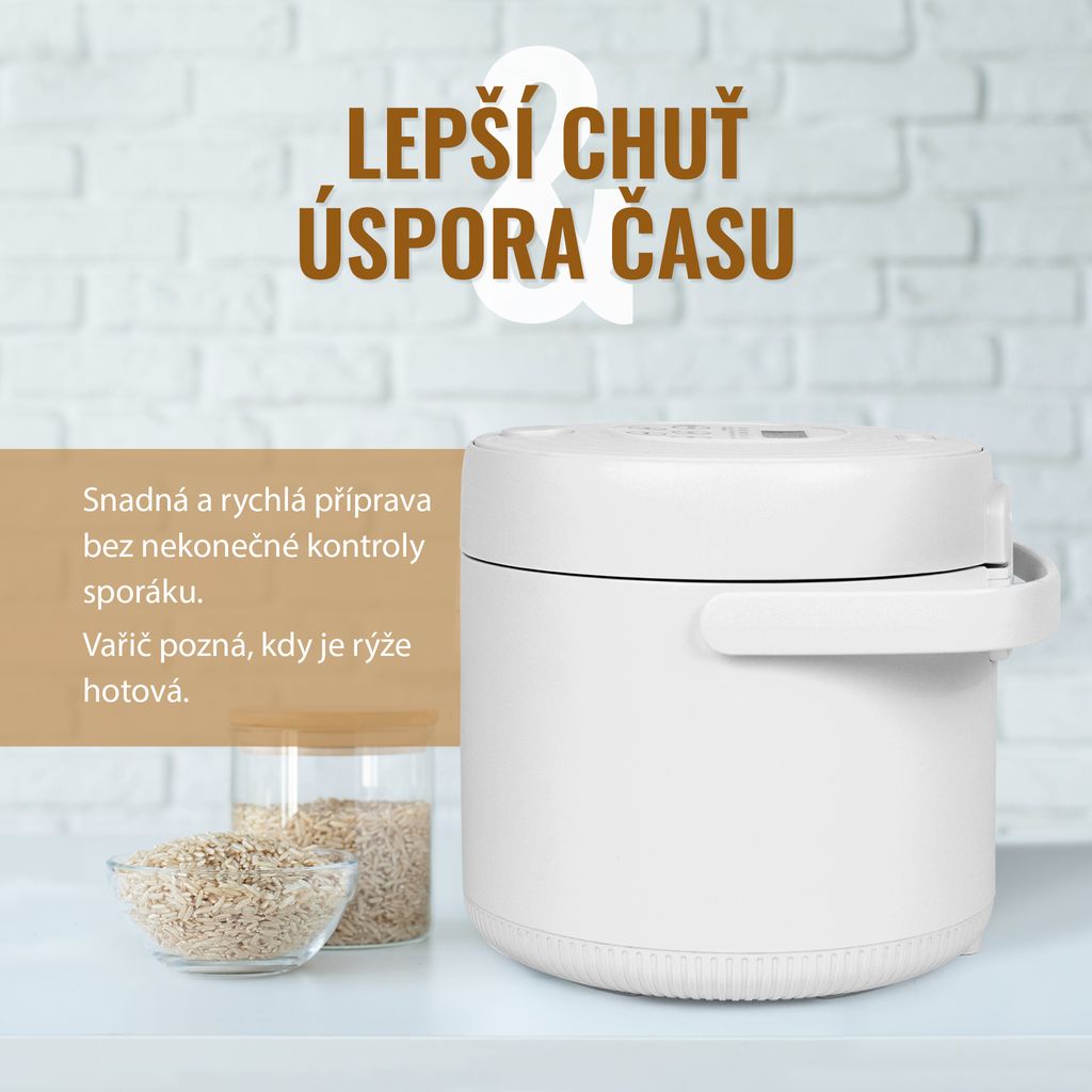 Noaton RC120W, multifunkční rýžovar, 2 l, 6 programů, Obrázek produktu 6