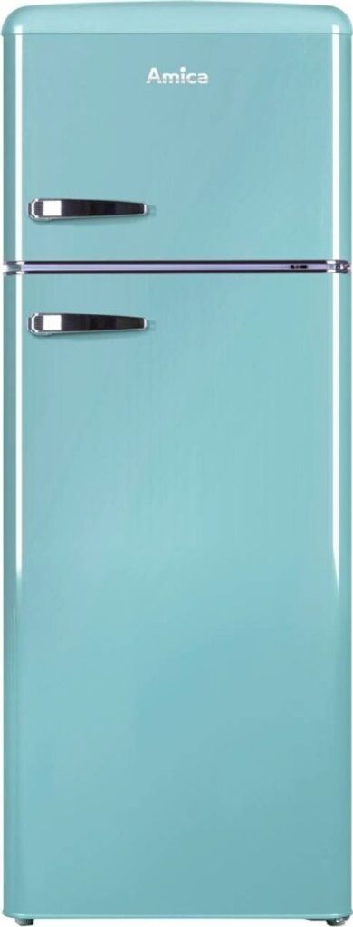Amica - DTR 374 190 T - Kühl-Gefrierkombination - Türkisblau