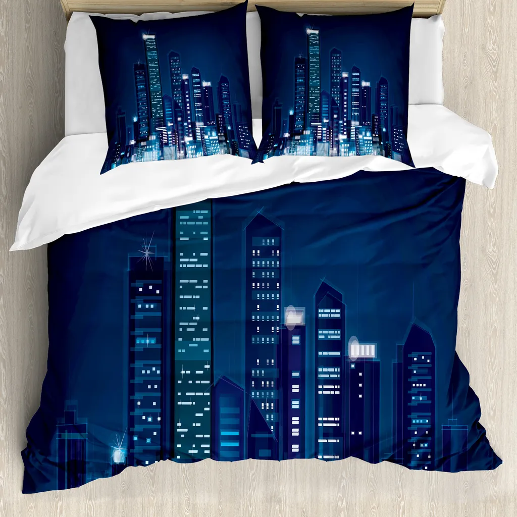 Copripiumino 155x220 ABAKUHAUS Microfibra Antiacaro Metropolis