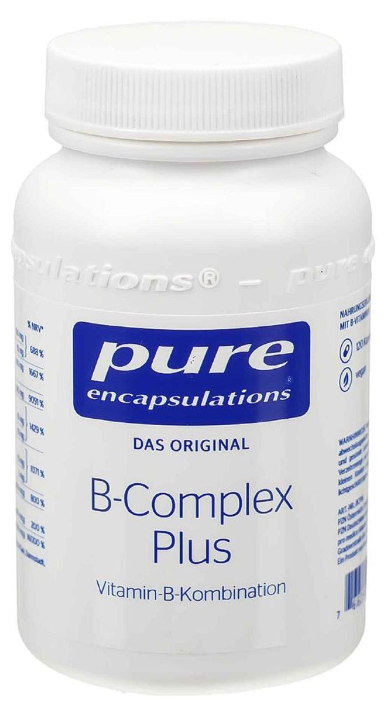 Pure Encapsulations B-Complex Plus, capsules, 120 stuks Productafbeelding 