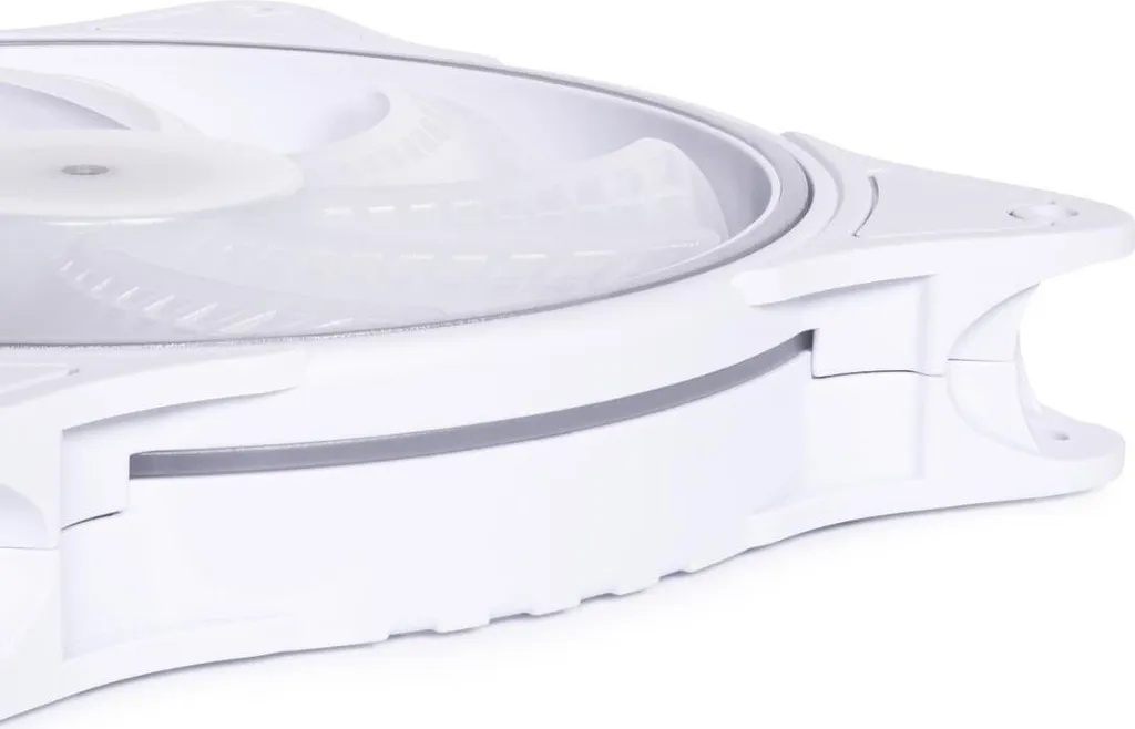 Ventilateur PC 140mm Blanc Alphacool Rise Aurora pour Boîtier Gamer