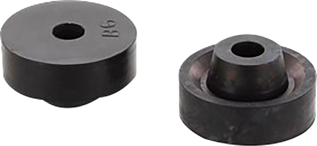 Gummistopfen EPDM-Dichtung ø M12 Gummipuffer für Stockschrauben, schwarz