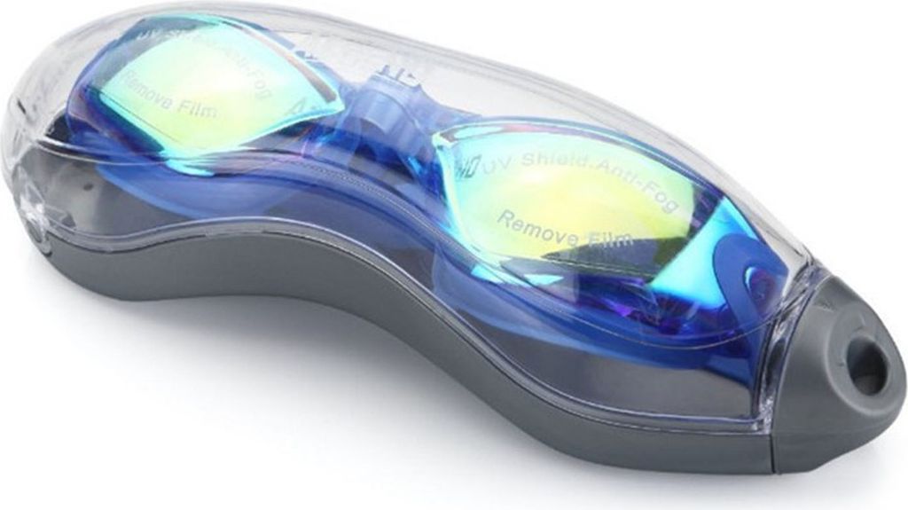Schwimmbrille für Erwachsene, Herren und Damen, wasserdicht, kein Auslaufen, Antibeschlag, UV-Schutz, klare Linse, Silikonbrille, Tauch- und Schno...