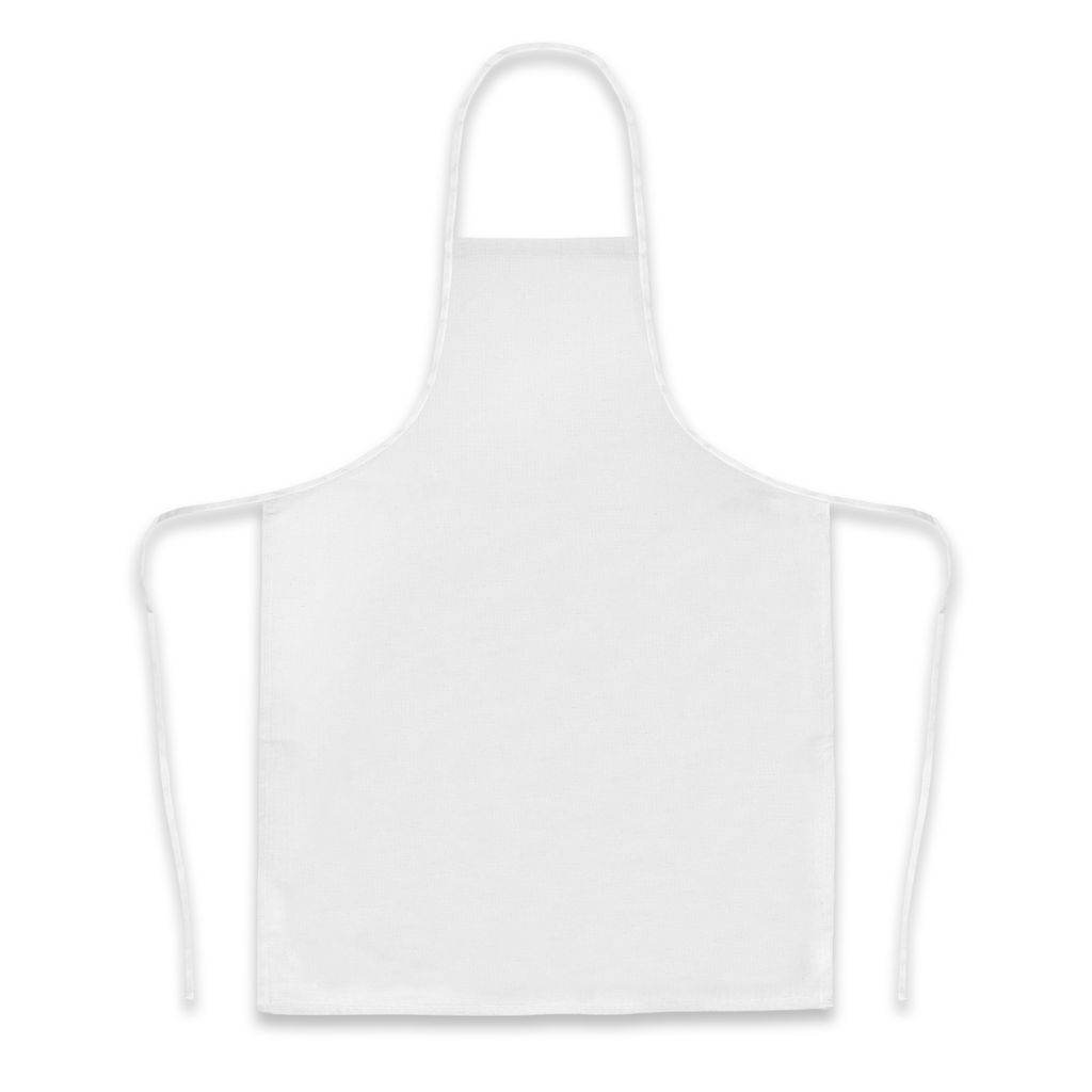 Prémiová bílá kuchyňská zástěra 68×94 cm – zástěra na Obrázek produktu 