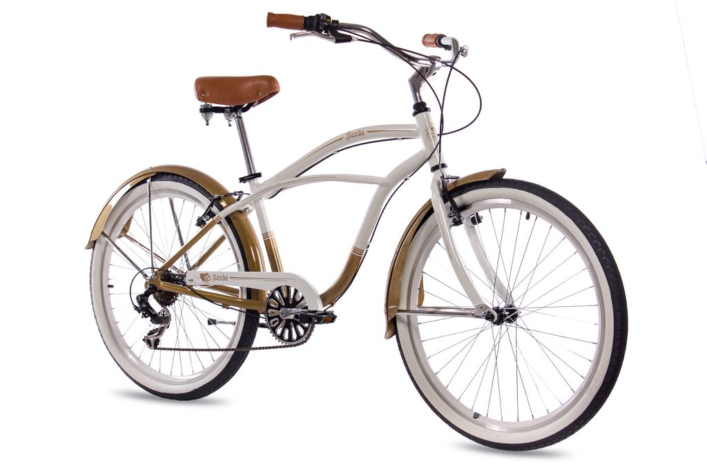26 Zoll Beachcruiser Herrenrad CHRISSON SANDO 6G SHIMANO Produktbild