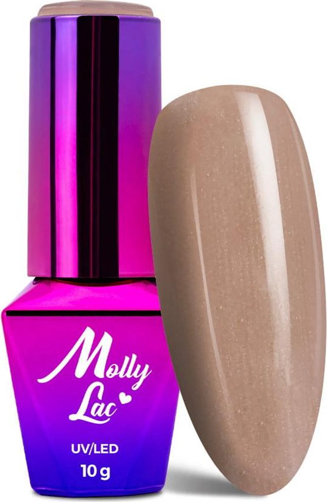 MollyLac Obsession Light Terracota Hybrid Nagellack 10 g Nr. 211