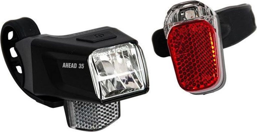 Predné svetlo Led Büchel "Ahead 35 + zadné svetlo Z-Fire Obrázok produktu 
