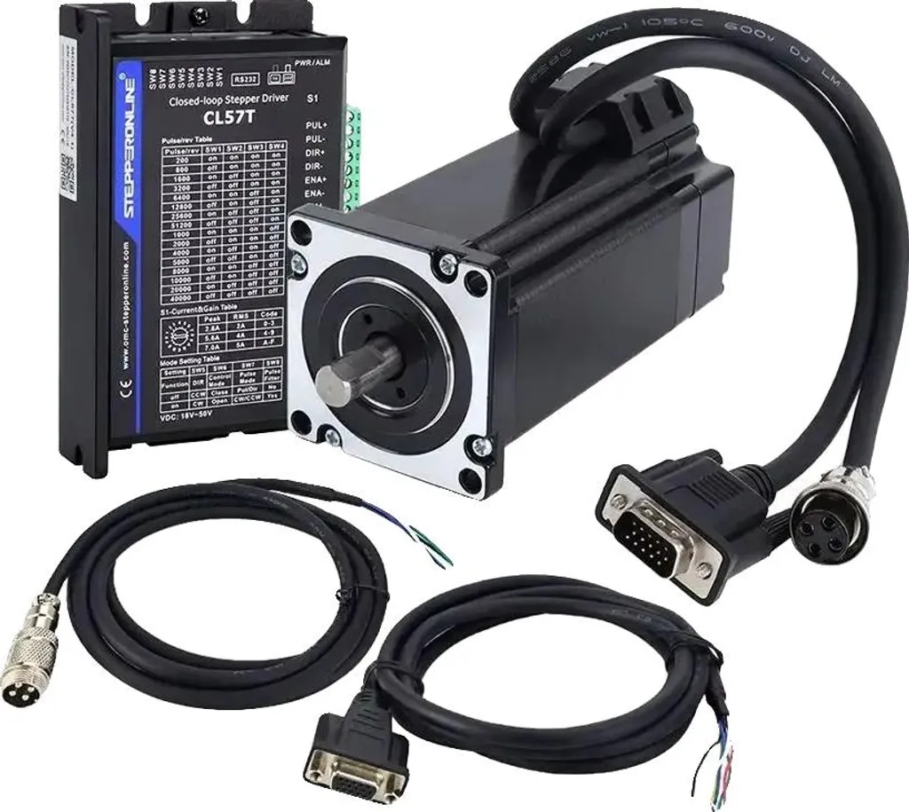 Servomoteur pas à pas hybride couple élevé et encodeur optique 10mm