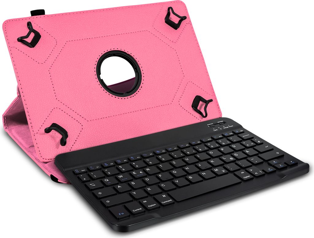 Schutz Hülle 10 10.1 10.2 10.3 10.4 10.5 Zoll Tasche Bluetooth Tastatur QWERTZ