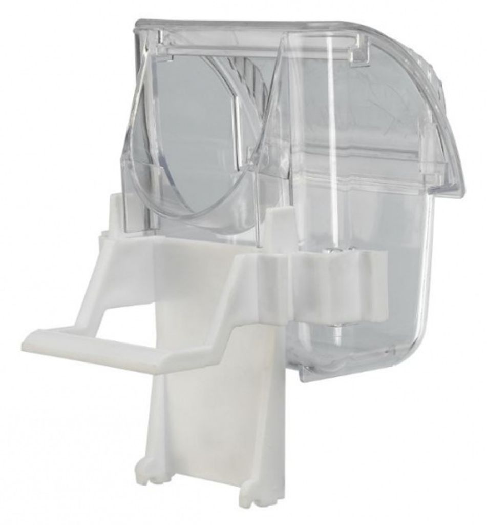 vogelFutterautomat 6,9 x 5,7 x 7,8 cm transparent Produktbild 