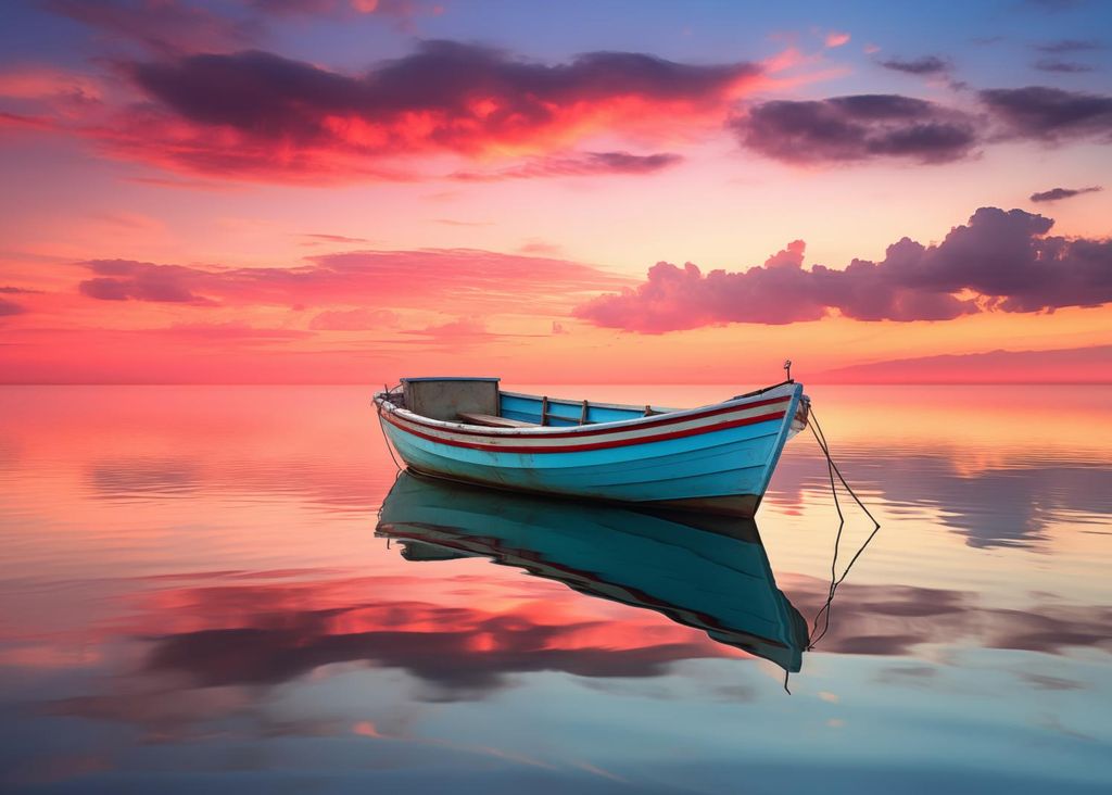 Plakat 35x25cm Ruhe vor dem Fang