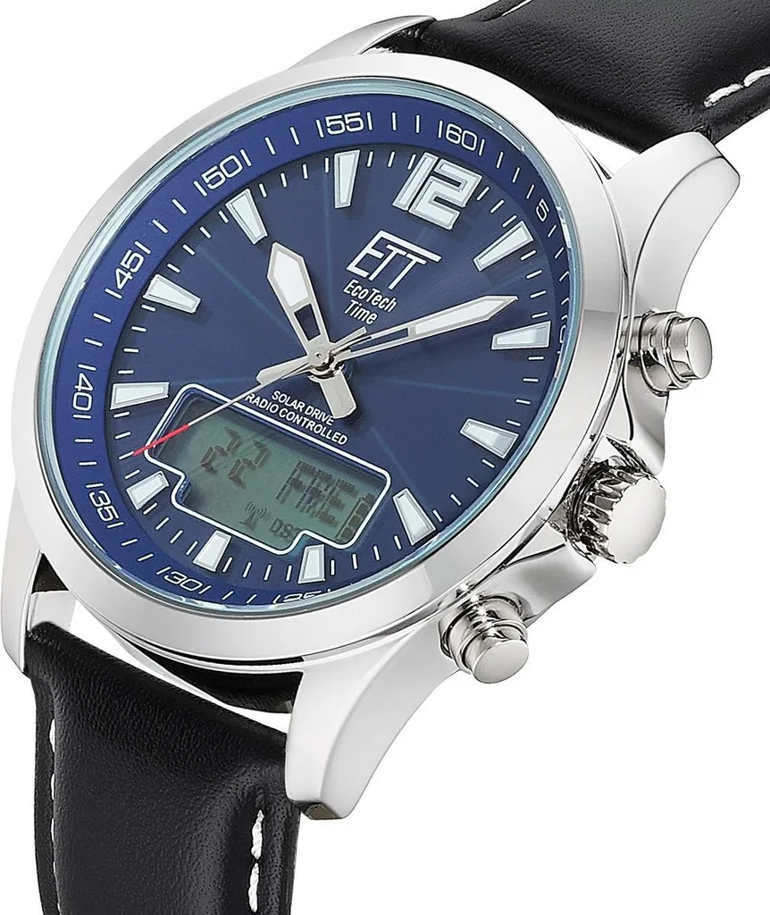 Eco Tech Time Orologio Radiocontrollato EGA-11714-31L Solare - 2