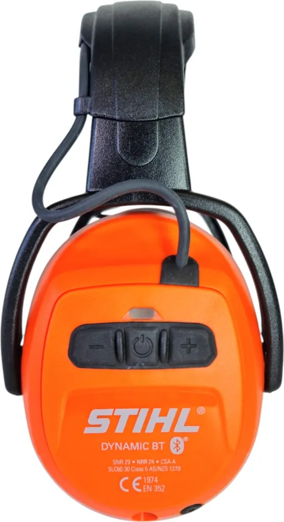 Casque antibruit avec visière Stihl DYNAMIC Sound Bluetooth pour élagage