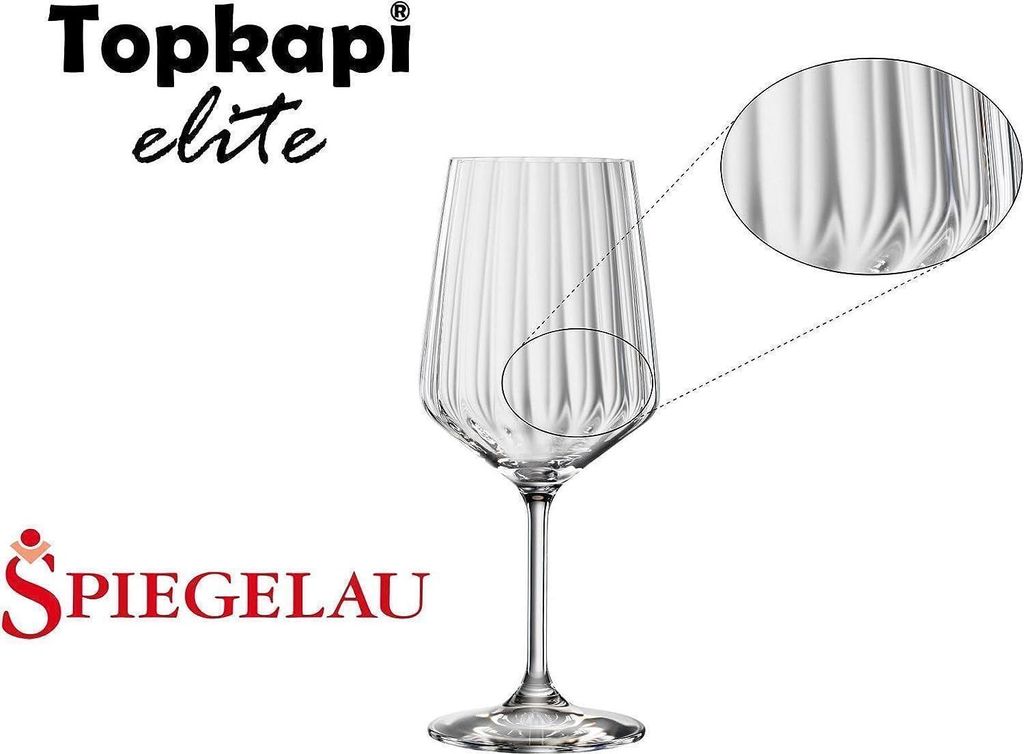 Topkapi elite Aperol Spritz Glas Leimbach I 4 Stück