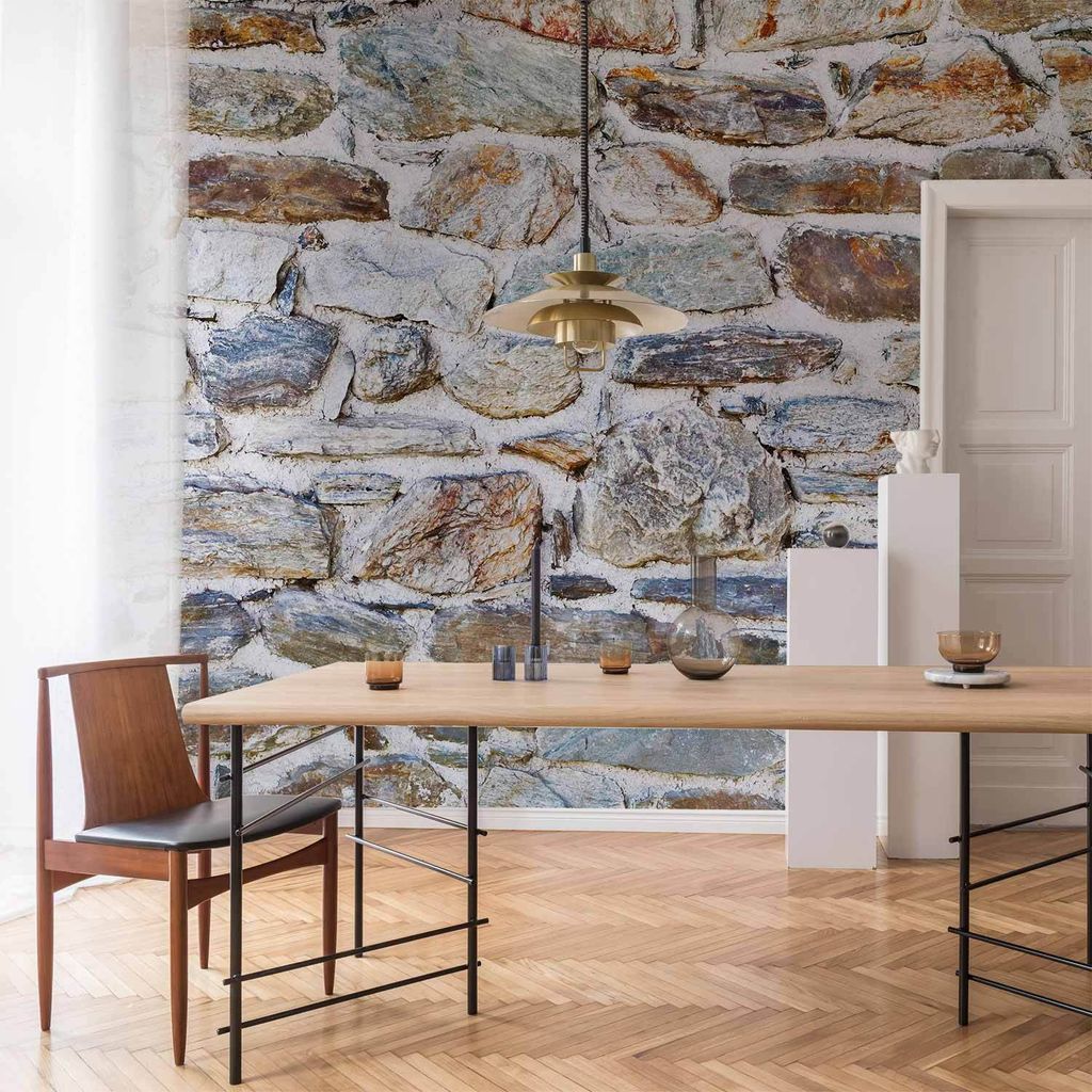 Vlies Fototapete - Stone Structure 450x315 cm Muster f-B-0291-a-a