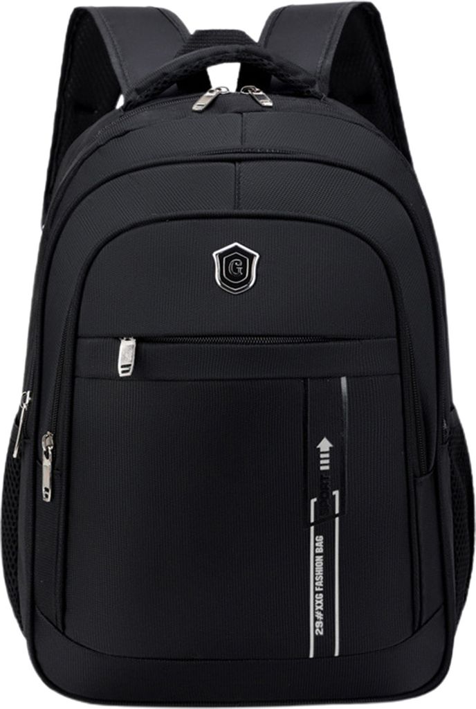 Herren-Rucksack, große Kapazität, wasserdicht, mit Reißverschluss, gut belastbar, verstellbarer Riemen, Oxford-Stoff, verschleißfest, Reise-Lap...