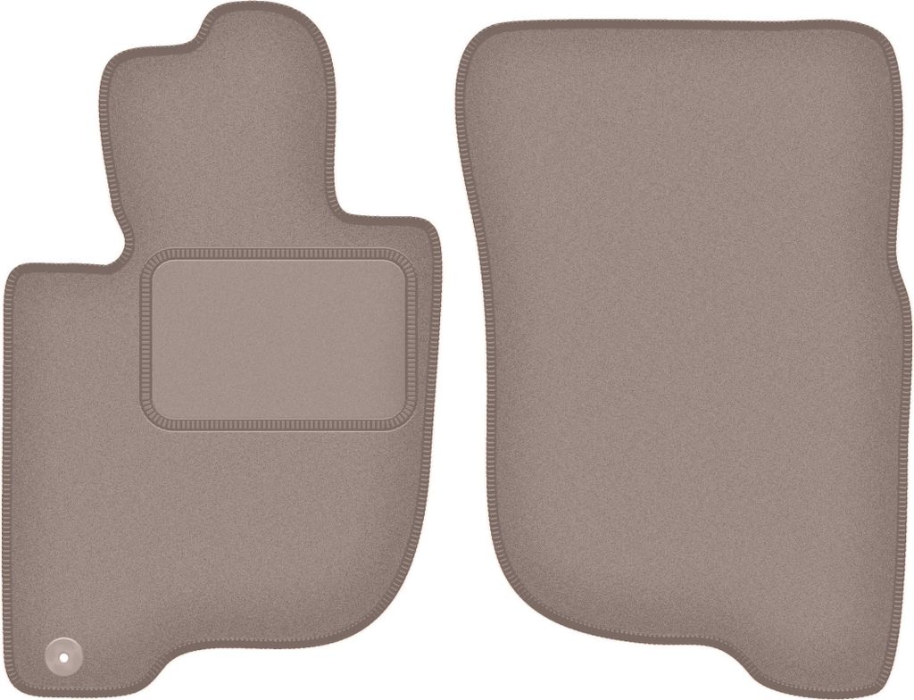 Beige Vordermatten für: Mitsubishi L200 V Pickup (2019-) Produktbild 