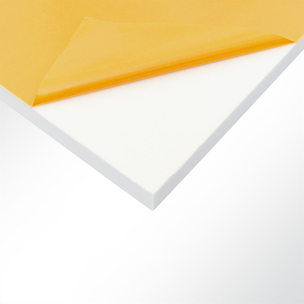 Schallabsorber Basotect 100x50x10cm weiß selbstklebend 45° Fase Schallschutz Schalldämmung für Wand und Decke