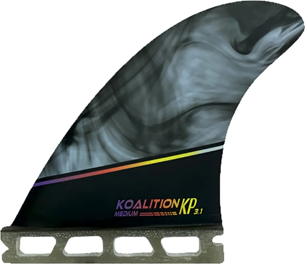 Ailerons Coalition Core Comp KP3.1 Noir M Kiel pour Boîtiers Futures