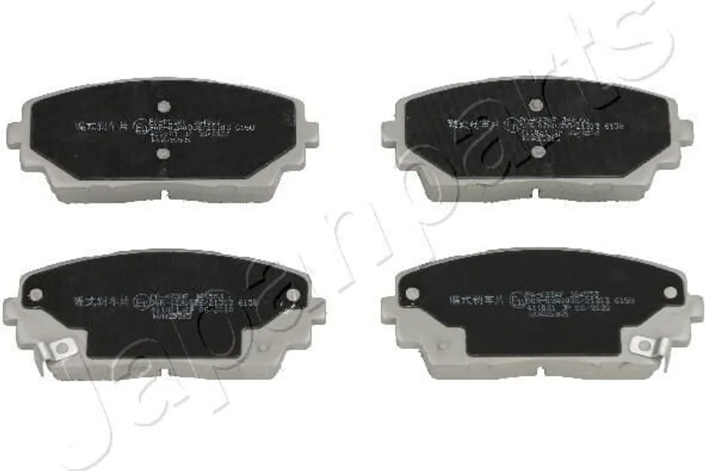 JAPANPARTS PA-K23AF Jeu de Plaquettes de Frein Avant pour KIA PICANTO TA