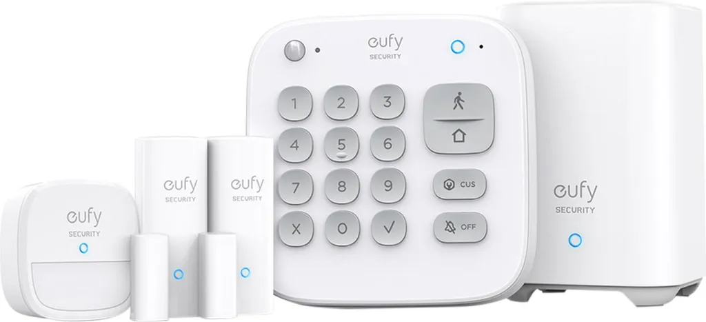 Pack Alarme eufy Security sans Fil avec Clavier et Capteur Mouvement