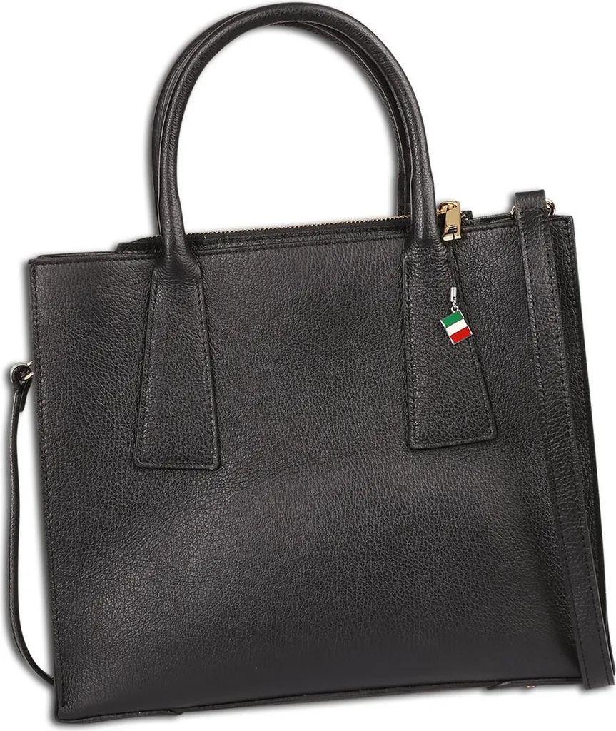 Florence Borsa Donna Pelle Nera OTF183S1 | Vera Pelle Made in Italy