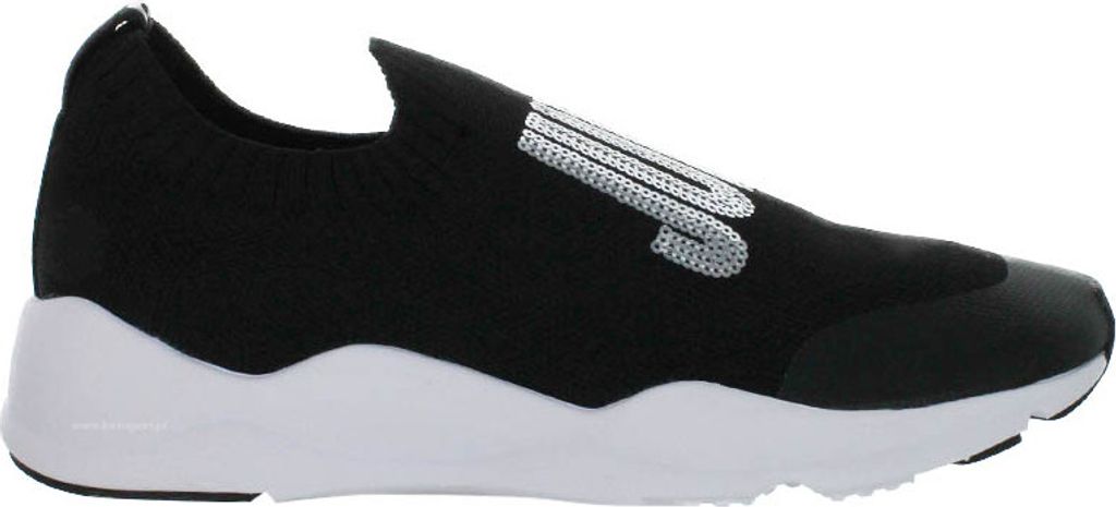 Damen JUICY COUTURE GALENA KNIT/SEQUINS Halbschuhe schwarz Textil leicht 38