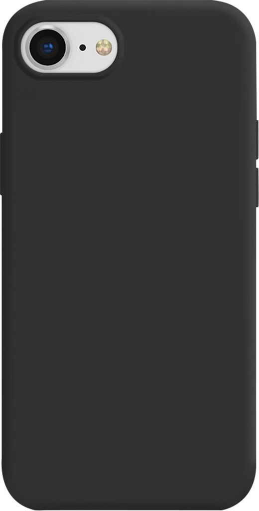 Moxie, Premium Stoßfeste Hülle Color Skin TPU für iPhone 7 / 8 / SE 2020, Schwarz
