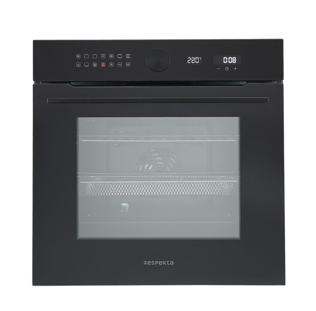 Respekta Glas-Einbaubackofen autark Adrian, Pyrolyse, 71 l, Produktbild 