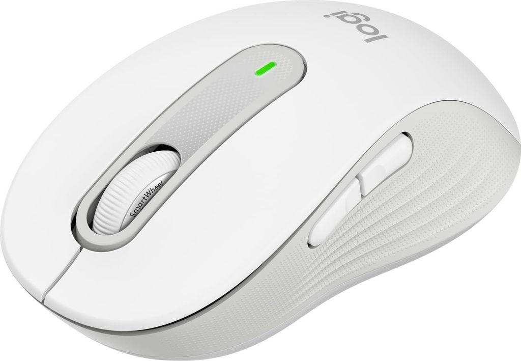 Logitech Signature M650 M Maus kabellos weiß Produktbild 