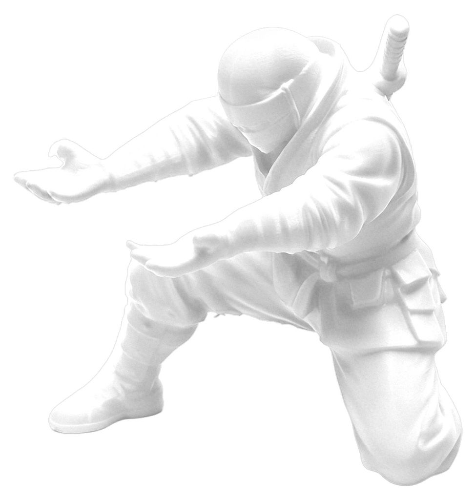 Ninja-Stiftehalter, 3D-gedruckter Samurai-Stiftehalter, Kriegerfigur, Schreibtisch-Organizer für Büro-Schreibtischzubehör, Scherzartikel für m...