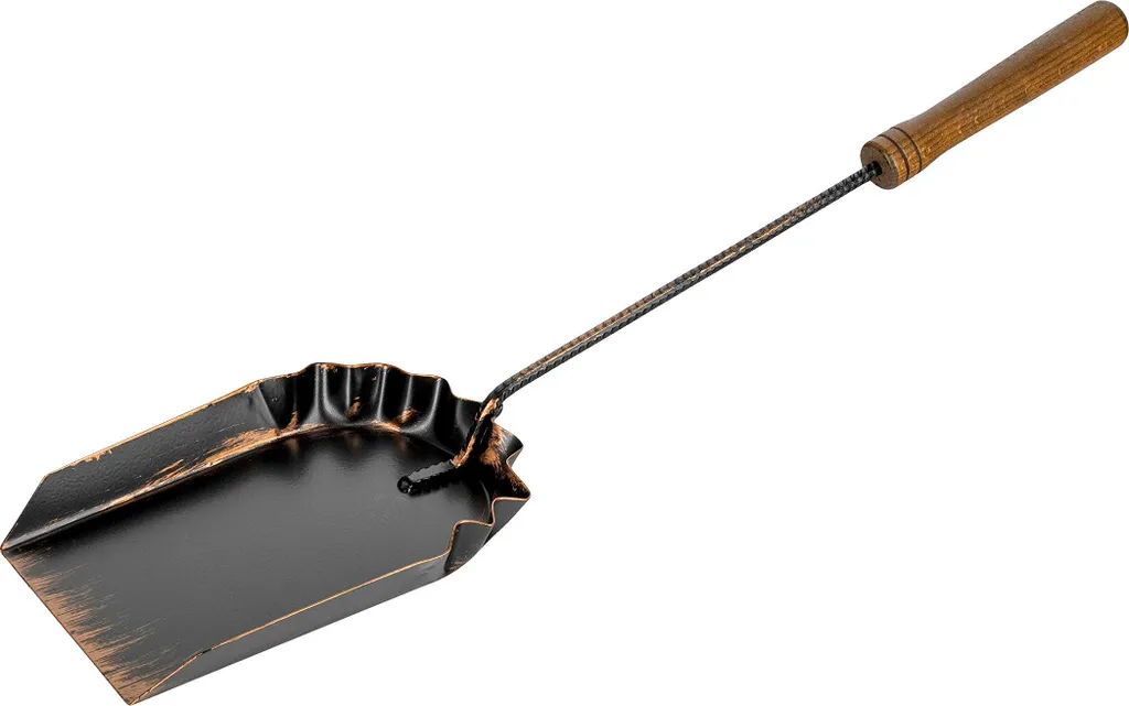 Set Cheminée 5 Pièces Cuivre Patiné : Solution Propre et Déco pour le Feu - 5
