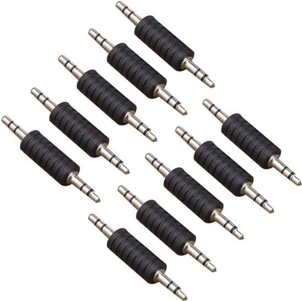 Adaptateur jack 3,5 mm stéréo anti-interférences pour un son net en voiture